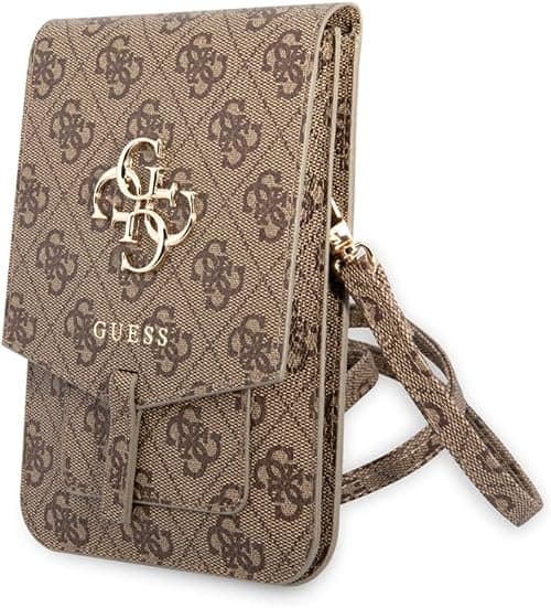 Guess 4G Big Metal Logo Phone Bag Torba z przegrod na smartfona (brzowy) on Amazon.ae - Price Tracker