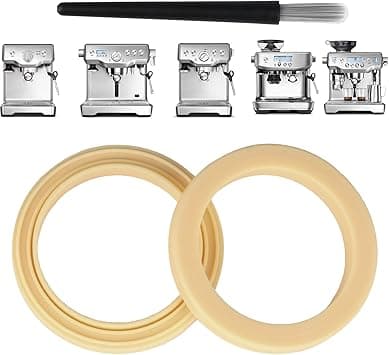 Pack of 2 Sealing Rings for Sage The Barista Express, Silicone Replacement Seals for BES875UK SES875BKS SES875 SES875BTR2GUK1 Espresso Machines Coffee Machine Silicone Seal Replacement - Amazon.ae Price Tracker
