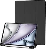 Case Compatible with iPad 9 8 7 Generation 10.2 Inch, Model 2021/2020/2019,9th/8th/7th Case with Pen Holder, Trifold Stand Protective Case, Auto Sleep/Wake for iPad 10.2 - Black - Best Deal Finder