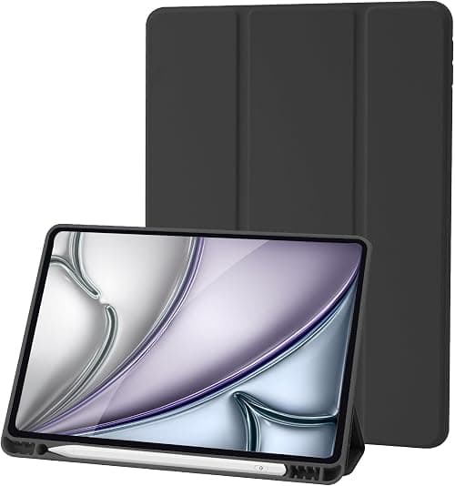Case Compatible with iPad 9 8 7 Generation 10.2 Inch, Model 2021/2020/2019,9th/8th/7th Case with Pen Holder, Trifold Stand Protective Case, Auto Sleep/Wake for iPad 10.2 - Black on Amazon - Best Deal Finder