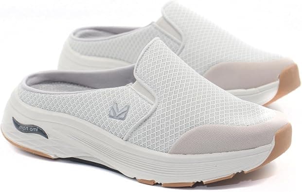 Monami Men Walking Shoes | Slip-On Half Shoes | Premium Quality, Super lightweight, Walking Sport Shoes for Men | Comfortable Fashion Men Sneakers for Walking, Work, Shopping & Travel على Amazon.ae - متتبع الأسعار