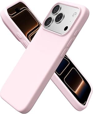 ORNARTO Compatible with iPhone 17 Pro Case 6.3", Slim Liquid Silicone 3 Layers Full Covered Soft Gel Rubber 17 Pro Phone Cases Cover 6.3 inch-Chalk Pink - Amazon.ae Price Tracker