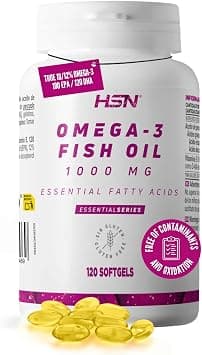 HSN OMEGA-3 FISH OIL - 120 softgels | 1000mg | 302.2mg of Omega-3 Fatty acids (178.56mg EPA + 123.63 DHA) (120 Soft gels) on Amazon - Best Deal Finder