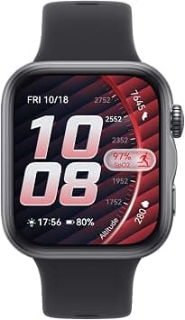 HUAWEI WATCH FIT 5 Smart Watch, 43mm FullView Display, iOS & Android, up to 10 Days Battery Life, Sleep & Health Monitor, Heart Rate Monitor, SpO2, GPS, Mini Work-out, Black on Amazon.ae - Price Tracker