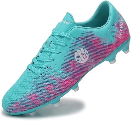 SKY VIEW Soccer Cleats for Mens Womens Turf Soccer Shoes Indoor Unisex Football Boots AG FG Wide Training Sneaker Outdoor على Amazon.ae - متتبع الأسعار