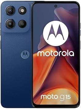 Motorola Moto G15 Dual-SIM 128GB ROM + 8GB RAM (GSM Only | No CDMA) Factory Unlocked 4G/LTE Smartphone (Sea Blue) - International Version - Amazon.ae Price Tracker