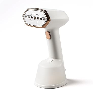 Portable Handheld Garment Steamer – 1300W Steamer for Clothes, Travel Steamer with 280ml Water Tank, Fast Heat-Up, Lint Remover & Fabric Brush, Clothes Steamer for Home & Travel on Amazon.ae - Price Tracker