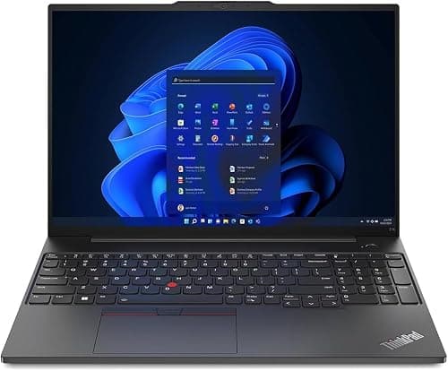 Lenovo ThinkPad E16 Gen 1 With 16" WUXGA IPS Display - Intel Core i7-1355U Processor - Integrated Intel Iris Xe Graphics - 16GB DDR 4 RAM-1TB NVMe SSD-Backlit Keyboard -Fingerprint-Windows 11-Black on Amazon.ae - Price Tracker