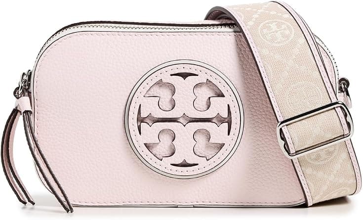 Tory Burch Women's Miller Patent Border Mini Crossbody Bag - Best Deal Finder
