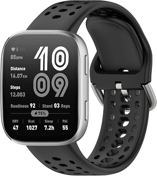 Nacorulu Compatible with Amazfit Bip 6 Band, 22mm Width Silicone Replacement Strap for Amazfit Bip 6 Smartwatch on Amazon.sa - Price Tracker