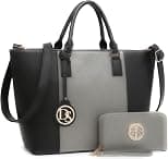 DASEIN Women's Handbags Purses Large Tote Shoulder Bag Top Handle Satchel Bag for Work - Best Deal Finder