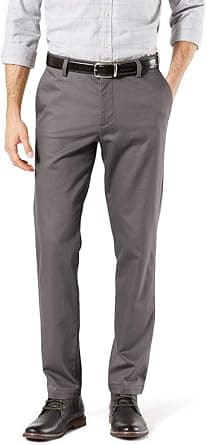 Dockers Men's Signature Khaki Slim Fit Pants Casual on Amazon.ae - Price Tracker