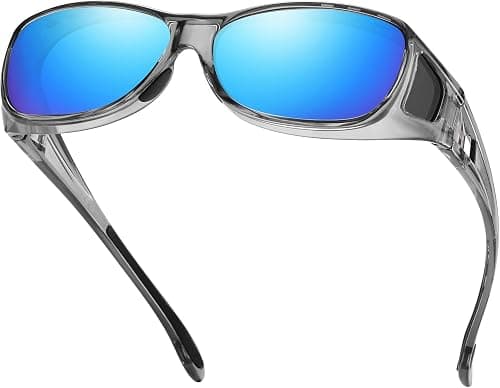 DUCO Wraparound Fitover Glasses Polarized Wear Over Sunglasses for Men Women UV Protection Sun Glasses Driving 8953 on Amazon - Best Deal Finder