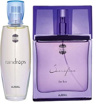 Sacrifice EDP 50ml & Raindrops EDP 50ml Bundle على Amazon.ae - متتبع الأسعار