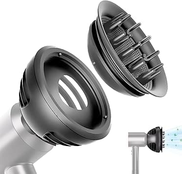 Azonee Wave+Curl Diffuser for Dyson Hair Dryer | 2-in-1 Upgraded Attachment for Dyson Supersonic/Supersonic Nural (HD16 HD15 HD12 HD08 HD04 HD03 HD02) – Perfect for Wavy, Curly & Coily Hair on Amazon.ae - Price Tracker