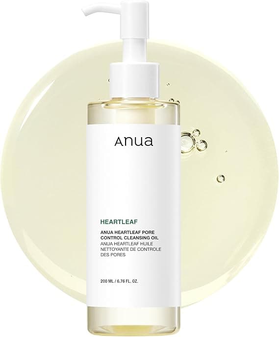 ANUA Heartleaf Pore Control Cleansing Oil, Oil Cleanser for Face, Makeup Blackhead Remover, Double Cleansing, Facial Cleanser, Mild Ingredients, Korean Skin Care 6.76 fl oz(200ml) on Amazon.ae - Price Tracker