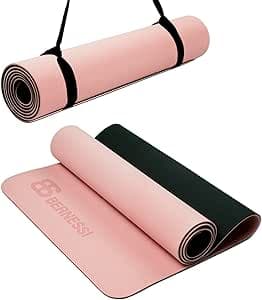 8MM Yoga Mat with Carrying Strap Anti-Slip for Home Workout Exercises Meditation Eco Friendly, Non Skid TPE Yoga Mattres for Pilates 183x61x0.8cm Thick on Amazon.ae - Price Tracker