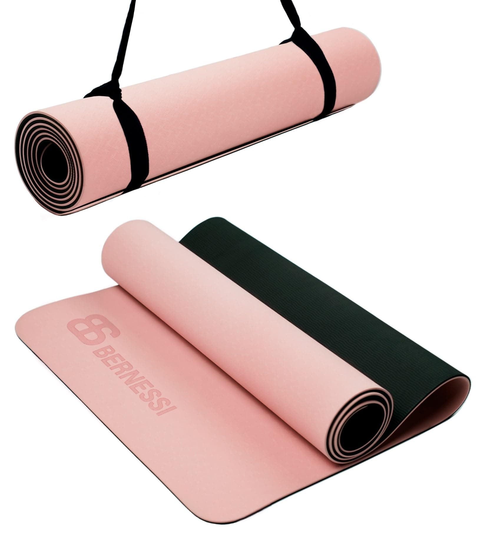 8MM Yoga Mat with Carrying Strap Anti-Slip for Home Workout Exercises Meditation Eco Friendly, Non Skid TPE Yoga Mattres for Pilates 183x61x0.8cm Thick on Amazon.ae - Price Tracker