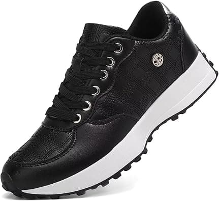 SKY VIEW Trendy Sneakers for Women - Memory Foam and Non-Slip Comfortable Casual Ladies Shoes for Womens Fashion Sneakers - Lightweight Lace-up Shoes on Amazon.ae - Price Tracker