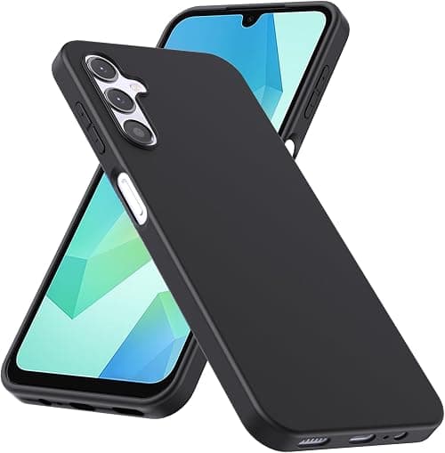 WFTE Case for Samsung Galaxy A16 5G Matte Soft TPU Silicone Protection [Shockproof] [Anti-Slip] [Anti-Fingerprint] Case for Samsung Galaxy A16 5G – Black on Amazon.ae - Price Tracker