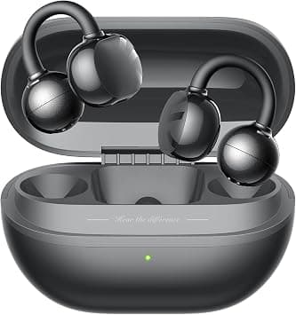 SOUNDPEATS POP Clip Open Ear Earbuds, Bluetooth 5.4 Clip-On Headphones, Lightweight Comfort, AI Call Noise Cancellation with Dual Connection, Immersive Audio Wireless Earbuds, 30H, IPX5, App Control on Amazon.ae - Price Tracker