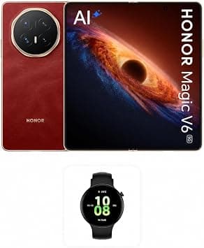 HONOR Magic V6 5G Foldable Smartphone, 16GB RAM + 512GB Storage, Red Bundle With Honor Watch, Screen Damage Insurance & 12M Extended Warranty Coverage - UAE Type Approved on Amazon.ae - Price Tracker