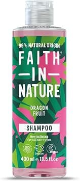Faith in Nature | 400 ml | Dragon Fruit Shampoo Revitalising for All Hair Types | 99% Natural Ingredients | Vegan & Cruelty-Free Hair Care - Best Deal Finder