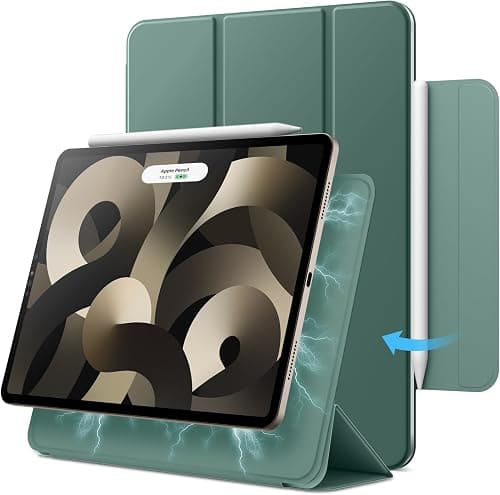 JETech Magnetic Case for iPad Air 11" M4/M3/M2 & iPad Air 5/4, Misty Green | For iPad Air 11" (2026-2024) & Air 5/4 10.9" (2022/2020)&iPad Pro 11 (2018), Slim Smart Design Cover, Lightweight Protection on Amazon.ae - Price Tracker