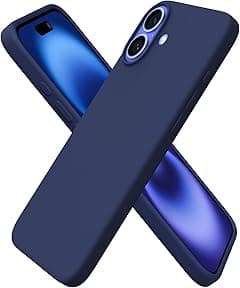 ORNARTO Compatible with iPhone 16 Plus Case 6.7, Slim Liquid Silicone 3 Layers Full Covered Soft Gel Rubber Phone Case Protective Cover 6.7 Inch, Dark Blue - Amazon.ae Price Tracker