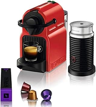 Nespresso Inissia Espresso Maker with Aeroccino على Amazon.ae - متتبع الأسعار