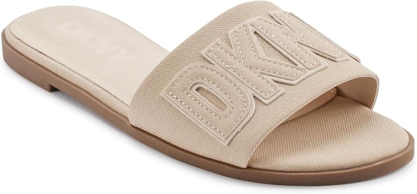 DKNY Willow - Flat Slide Everyday Cushioned Insole Footwear womens Flat Sandal on Amazon.ae - Price Tracker