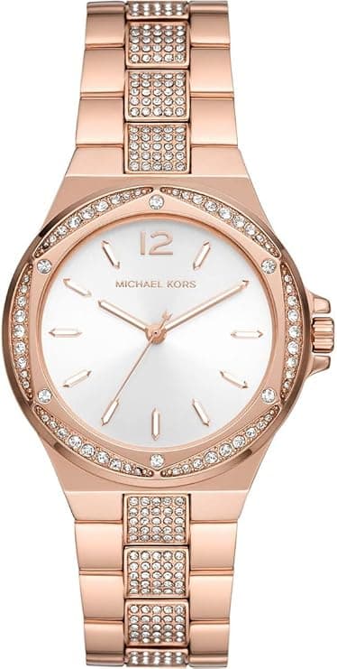 Michael Kors Lennox Watch for Women, Three-Hand Movement, Stainless Steel Watch with 37 mm Case on Amazon.ae - Price Tracker