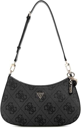 GUESS Womens Noelle Top Zip Shoulder Bag Handbag على Amazon.ae - متتبع الأسعار