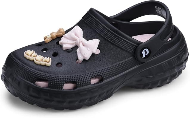 DOCTOR EXTRA SOFT Women's UltraSoft Charms Clogs/Sandals with Adjustable Back Strap for Adult| Comfortable & Light Weight | Stylish & Anti-Skid |Waterproof & Everyday Use Mules for Girls/Ladies D-522 on Amazon.ae - Price Tracker