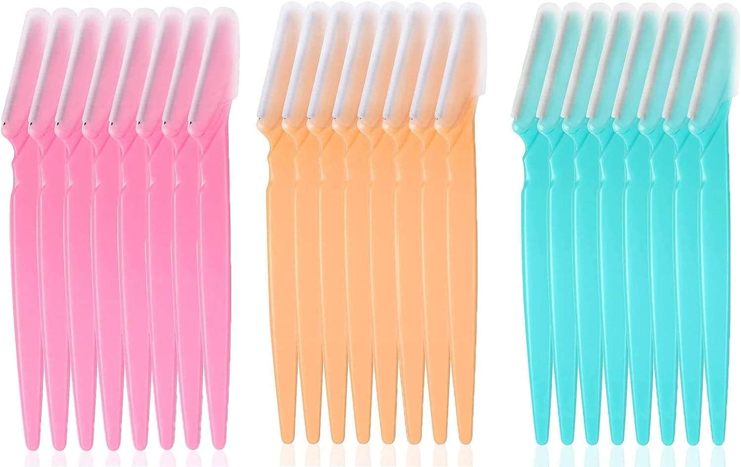 McMola 24 Pcs Eyebrow Razors Eyebrow Trimmer Portable Eyebrow face Razors Trimmer Facial Hair Shaver Eyebrow Remover Exfoliating Dermaplaning Tool with Precision Cover for Women and Men on Amazon.ae - Price Tracker