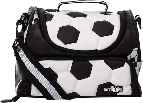 Smiggle Goal Double Tier Lunchbox With Strap on Amazon.ae - Price Tracker