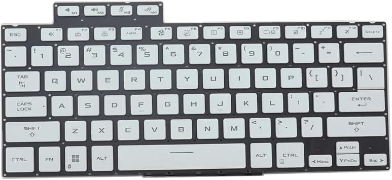 New Replacement Keyboard for Asus ROG Zephyrus G14 GA402 GA402R Backlit US White on Amazon.ae - Price Tracker