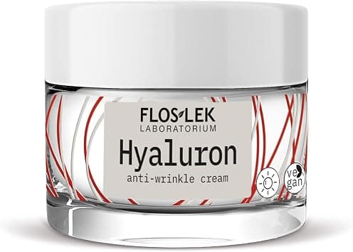 Floslek |HYALURON Anti-Wrinkle Day Cream | Anti-aging Treatment | Moisturizes and Protects the Skin | Hyaluronic Acid and Prebiotics | Daily Care | 50 ml on Amazon.ae - Price Tracker
