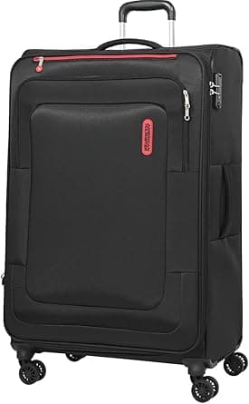 Duncan+ Suitcase, Cabin Size, 4 Spinner Wheels, Soft Top, 100% Polyester, Lightweight|Water Resistant Material|TSA Lock|Front Storage Compartment|Expandable - 3 Years International Warranty on Amazon.ae - Price Tracker
