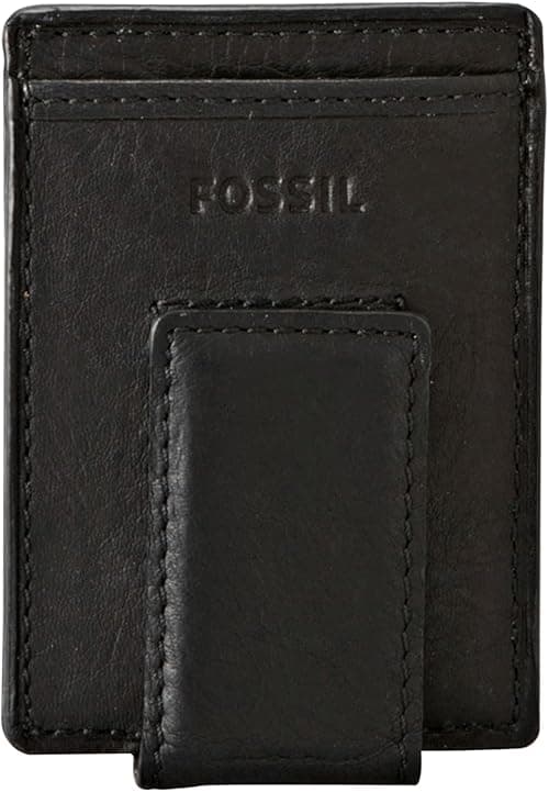 Fossil Men's Quinn Leather Magnetic Card Case Wallet on Amazon.ae - Price Tracker