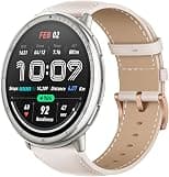 20 mm Bracelet with Rustproof Buckle Compatible with Amazfit Active 2, Men Women Soft Breathable Leather Sports Watch Strap Compatible with Amazfit Active 2 - دليلك لأفضل العروض