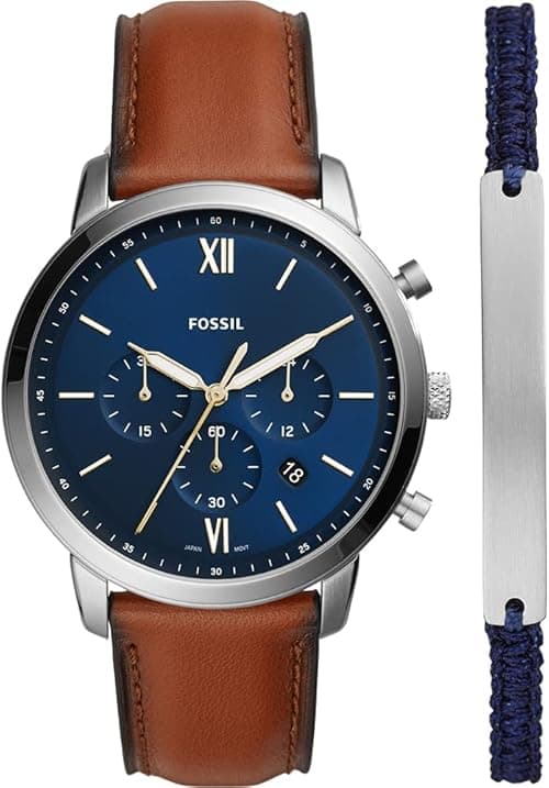 Fossil Men's Neutra Chronograph, Stainless Steel Watch, FS5708SET on Amazon.ae - Price Tracker