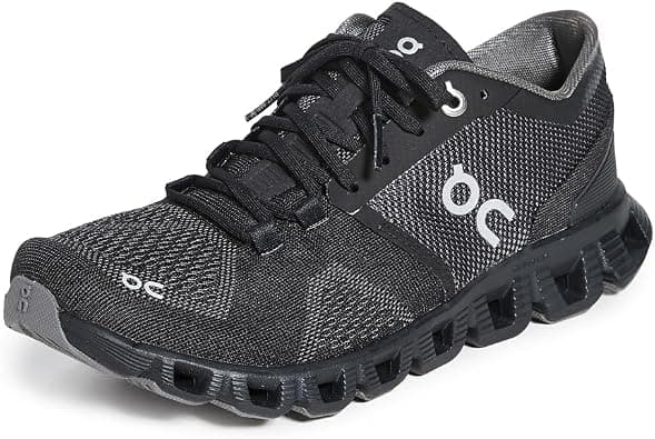 on Running Women's Sneaker Cloud X, Black/Asphalt on Amazon.ae - Price Tracker