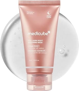 medicube Collagen Overnight Wrapping Peel Off Facial Mask Pack - Elasticity & Hydration Care, Reduces Sagging & Dullness - Hydrolyzed Collagen For Glowing Skin - Korean Skin Care, 2.53 fl.oz on Amazon.ae - Price Tracker