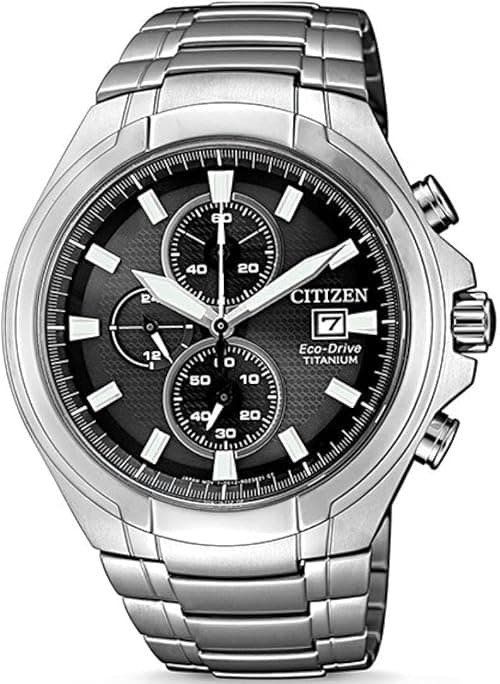 Citizen Men's Chronograph Eco-Drive Watch with a Titanium Band on Amazon.ae - Price Tracker