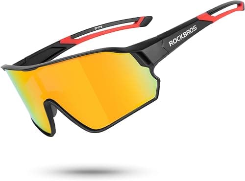 ROCKBROS Polarized Sports Sunglasses Anti-Glare HD Cycling Sun Glasses على Amazon.ae - متتبع الأسعار