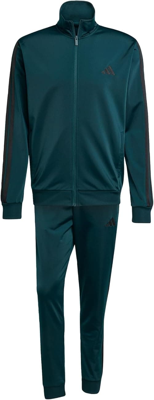 adidas Men's Sportswear Basic 3 Stripes Tricot Tracksuit TRACKSUIT on Amazon.ae - Price Tracker