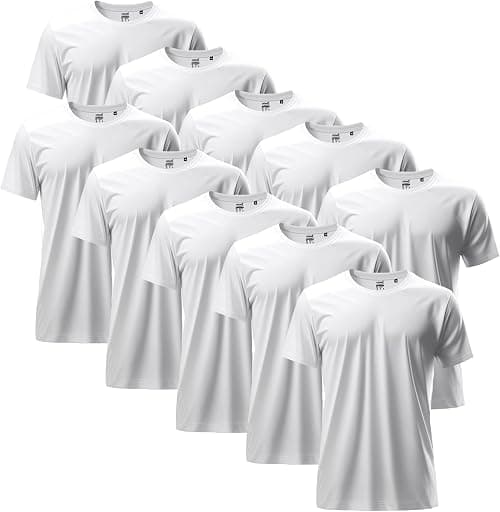 Crowneck Comfortable T-shirt Men 100% from Cotton على Amazon.ae - متتبع الأسعار