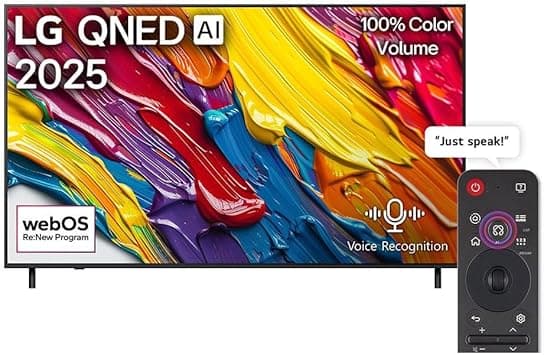 LG 65 inch QNED AI QNED82 4K Smart TV AI Magic remote HDR10 webOS25 2025 on Amazon.ae - Price Tracker