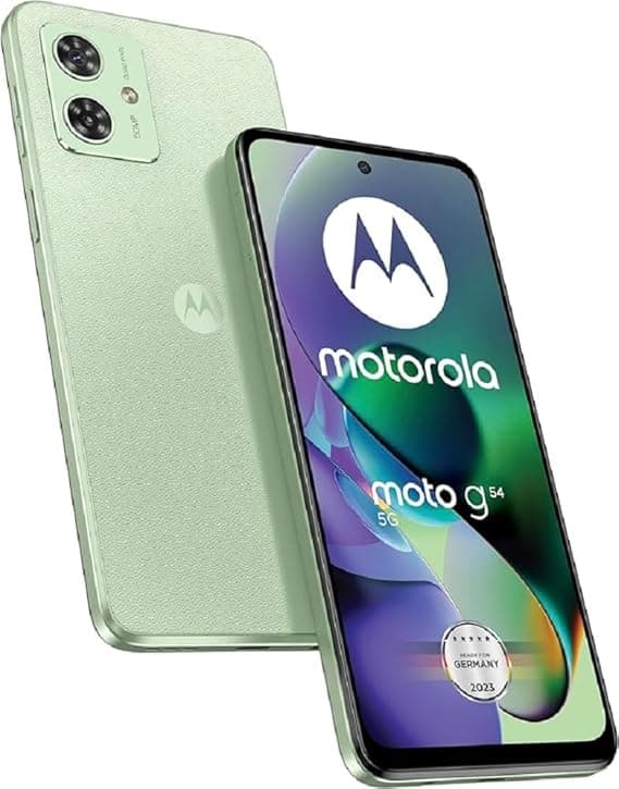 Motorola Moto G54 Dual-SIM 256GB ROM + 8GB RAM (Only GSM | No CDMA) with eSim Factory Unlocked 5G Smartphone (Mint Green) - International Version on Amazon.ae - Price Tracker